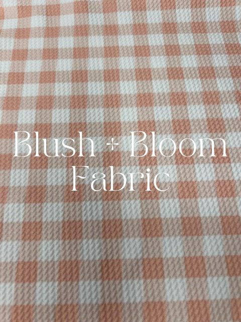 Cate & Rainn Charlotte Gingham Pink Bullet