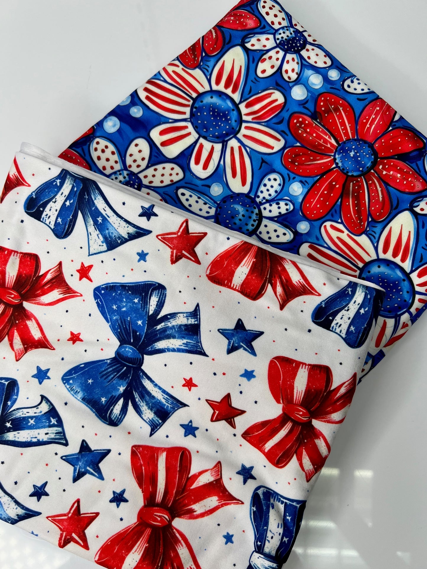 USA Floral DBP Fabric, Super Soft & Stretchy DBP Fabrics