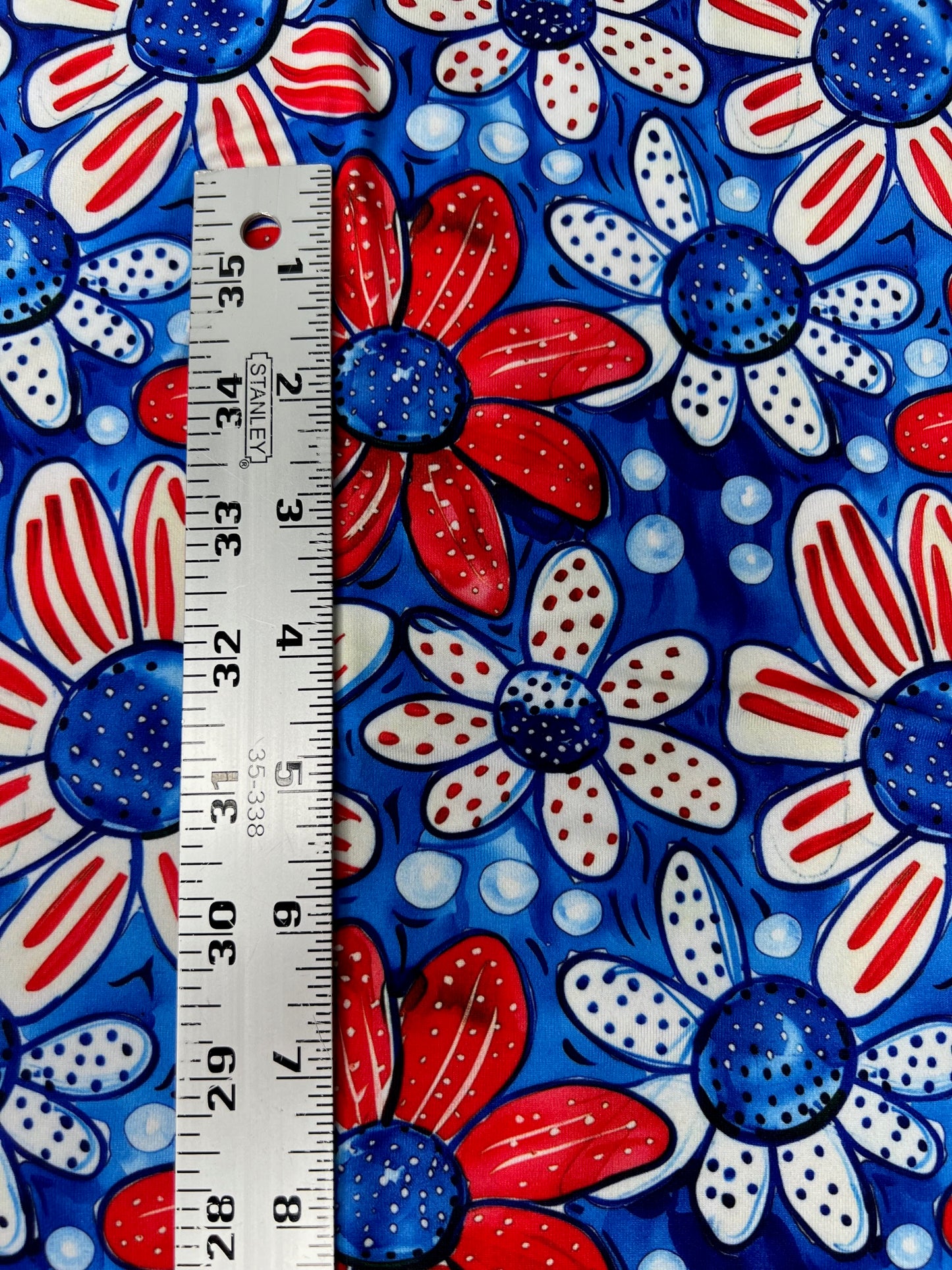 USA Floral DBP Fabric, Super Soft & Stretchy DBP Fabrics
