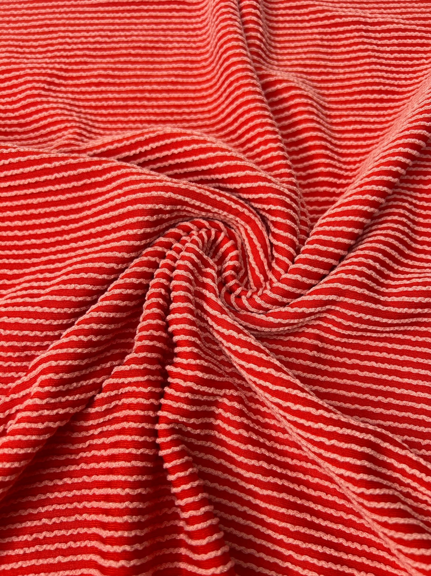 Urban Rib Two Toned Red, Urban Rib Fabric
