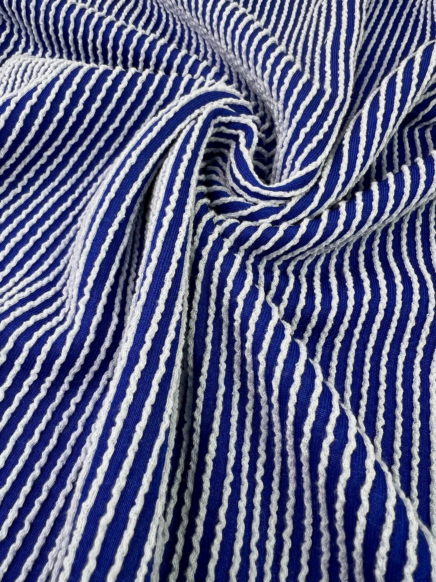 Urban Rib Two Toned Dark Blue, Urban Rib Fabric