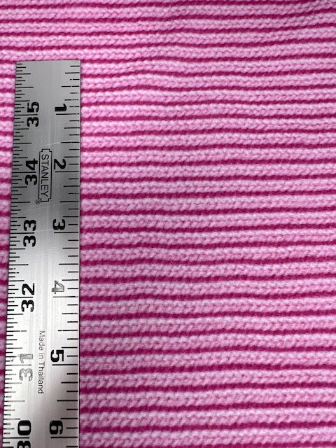 Faux Embroidery Pink Orchid Bullet Fabric