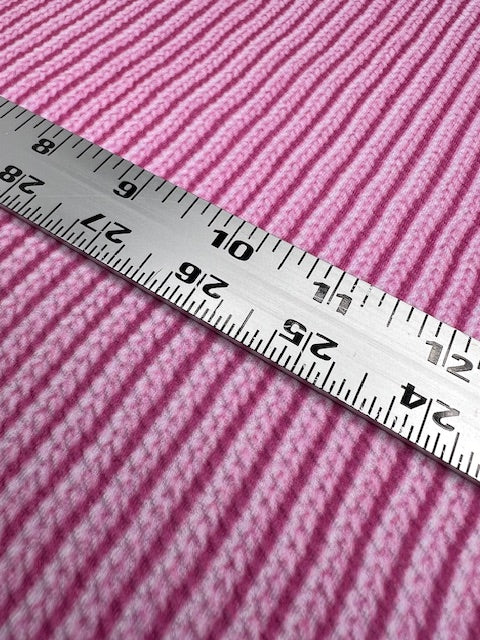 Faux Embroidery Pink Orchid Bullet Fabric