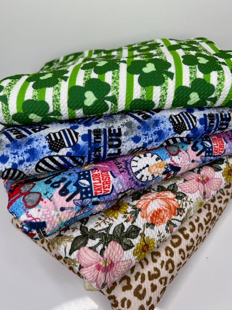 Back the Blue Fabric, Back the Blue Bullet Fabric