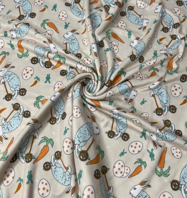 Easter Bunny Scooter DBP Fabric