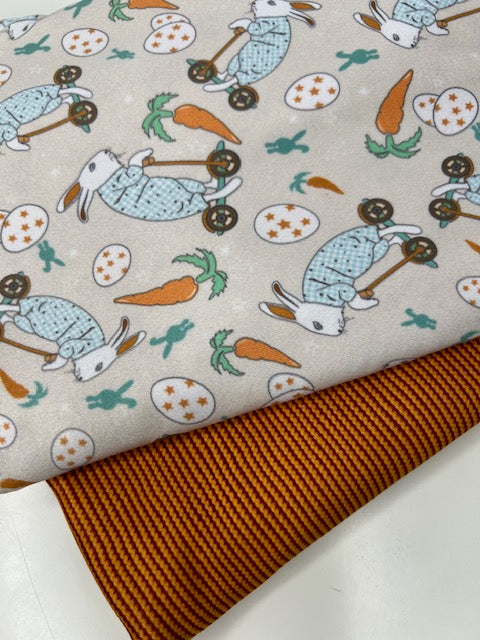 Easter Bunny Scooter DBP Fabric