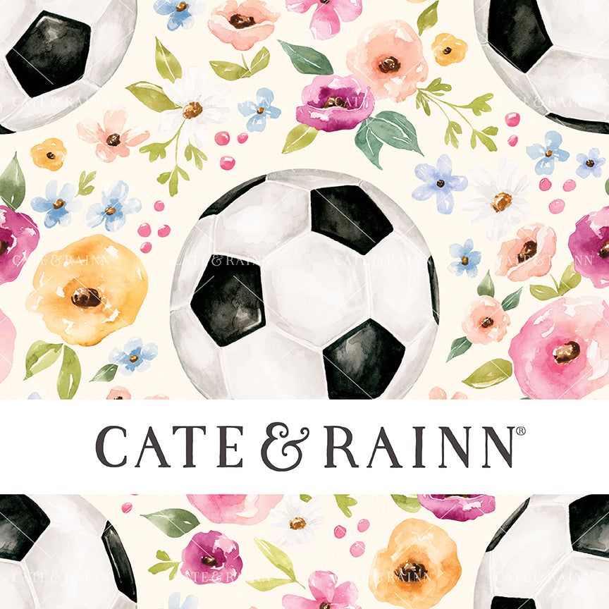 Cate & Rainn Melody Soccer Floral Cream