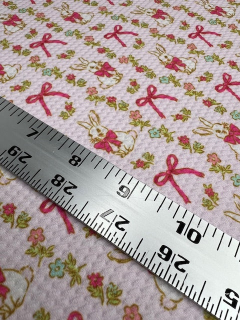 Preppy Bunny Bullet Fabric