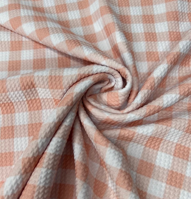 Cate & Rainn Charlotte Gingham Pink Bullet
