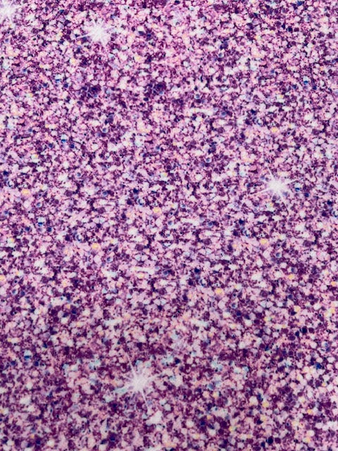 Lavender Faux Glitter Bullet Fabric