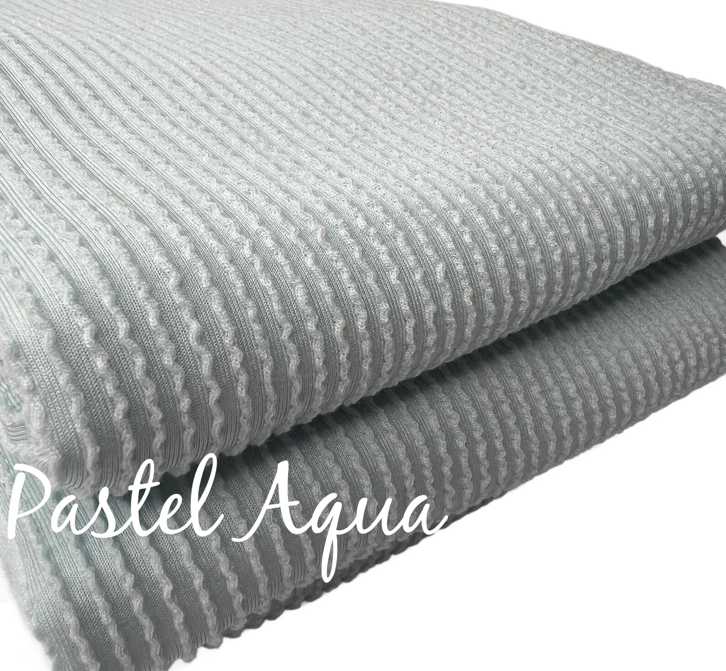 Urban Rib Pastel Aqua, Urban Rib Fabric