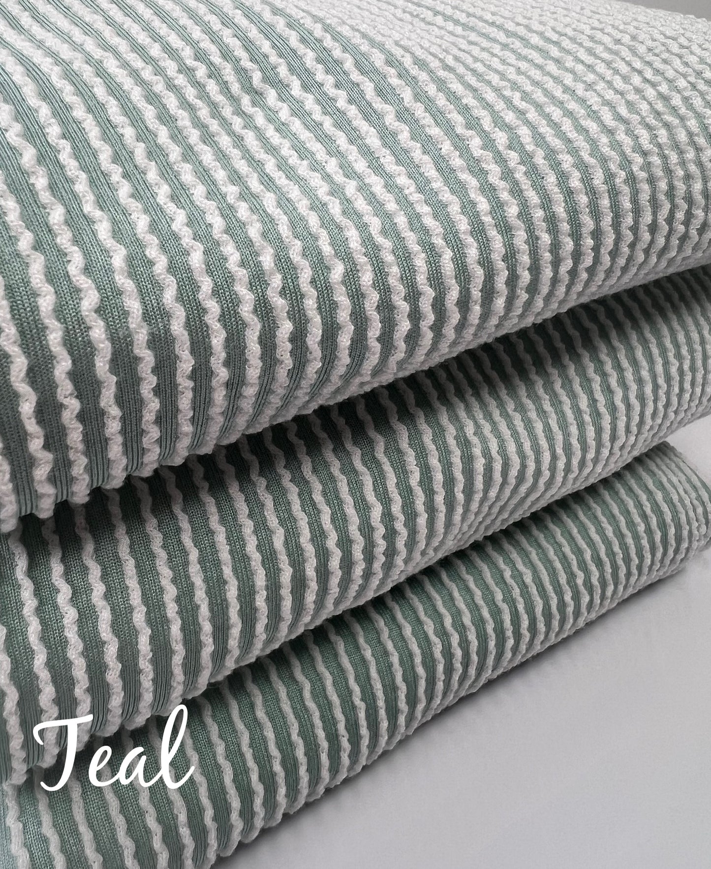 Urban Rib Two Toned Teal, Urban Rib Fabric