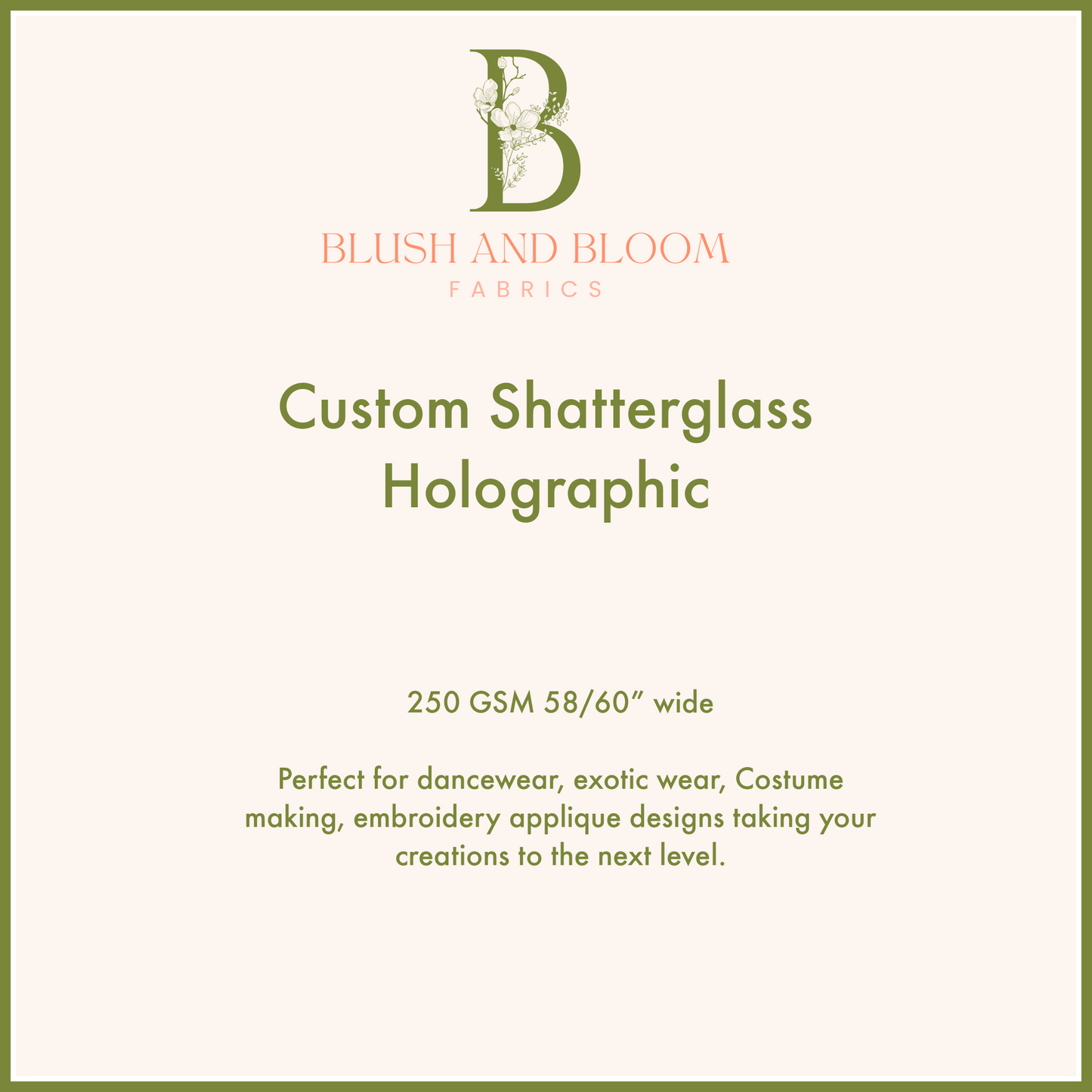 Custom Shatterglass Holographic