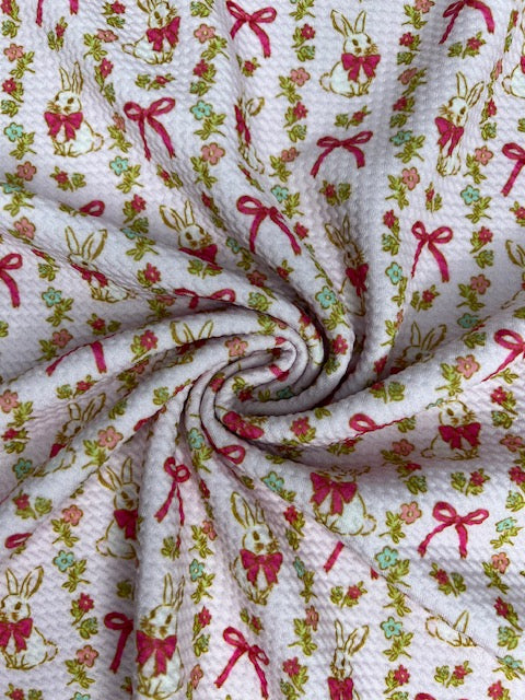 Preppy Bunny Bullet Fabric