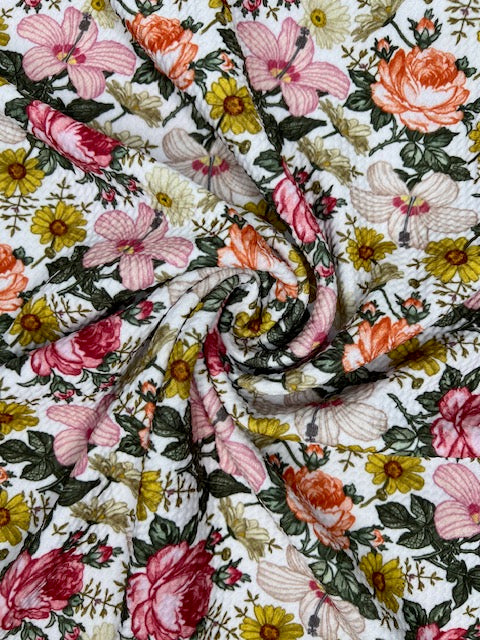 Blooming Vines Bullet Fabric