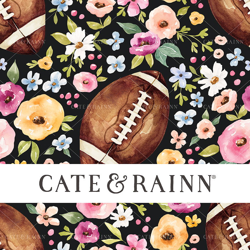 Cate & Rainn Melody Football Floral Black