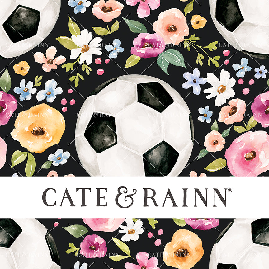 Cate & Rainn Melody Soccer Floral Black