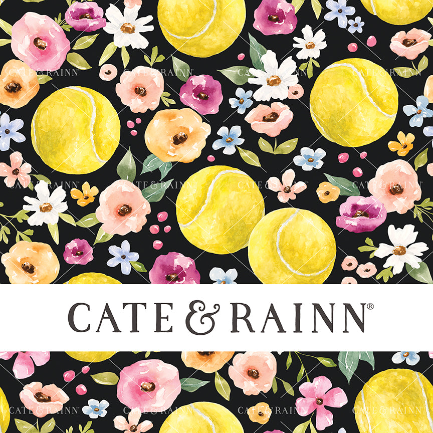 Cate & Rainn Melody Tennis Floral Black