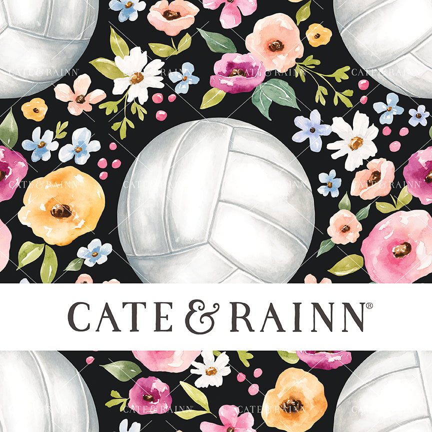 Cate & Rainn Melody Volleyball Floral Black