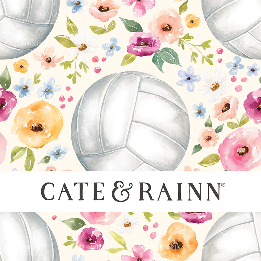 Cate & Rainn Melody Volleyball Floral Cream