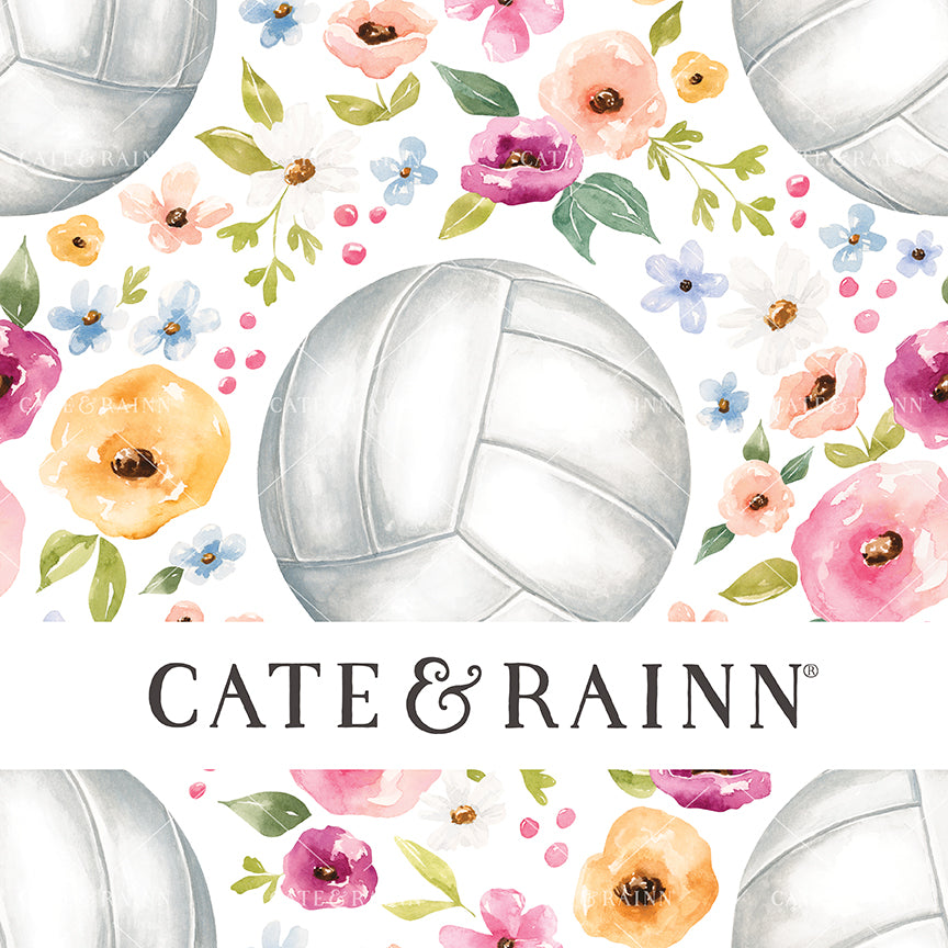 Cate & Rainn Melody Volleyball Floral White