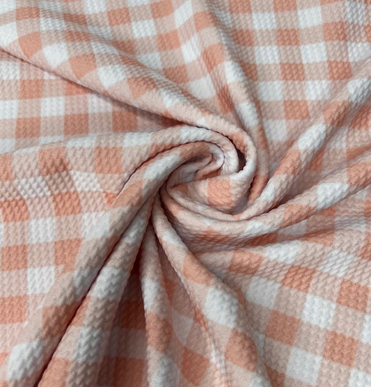 Cate & Rainn Charlotte Gingham Pink Bullet
